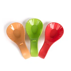 Уникальный кухонный Логотип Силиконовая палочка Ложка Вилка держатель для