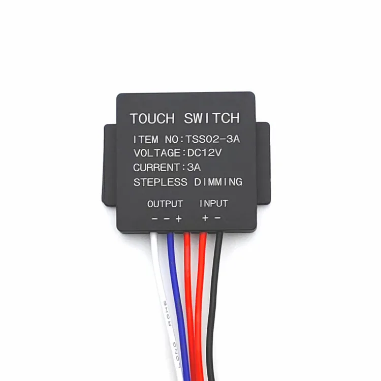 Interruptor Táctil LED 12V 36W: Fácil De Instalar, Válido Para Superficies De Hasta 25 Mm – Marca Genérica
