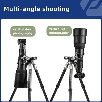 Heavy Duty Ball Head Camera 360 Degree Panoramic Ball Tripod Head  Mechanism Quick Release Heavy Duty Gimbal Head detail image