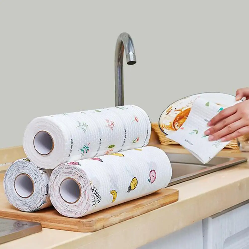 Lazy Rags/ Washable Dish Cloth /Reusable Cleaning Cloth/ Kitchen Cleaning  Cloth/ Non Woven Kitchen Towel/ Kitchen Tissue White Wipes 50sheets - China  Disposable Dish Cloth and Disposable Cleaning Towel price