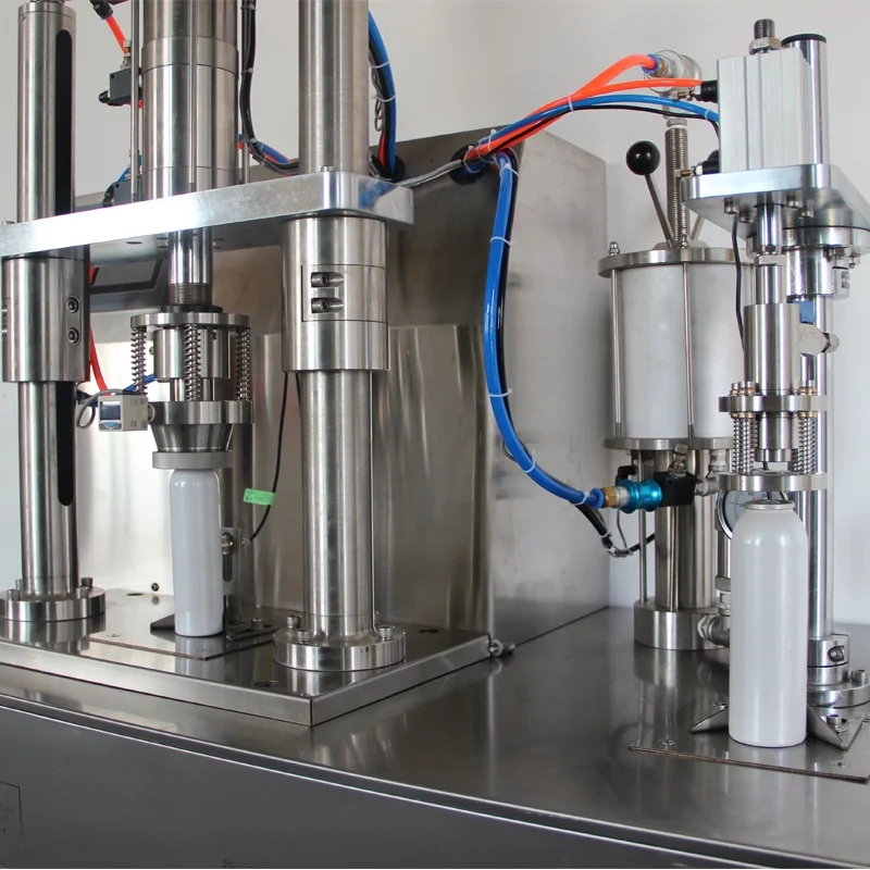 
Полуавтоматический мешок на клапане bov, аэрозольная разливочная машина для косметики 