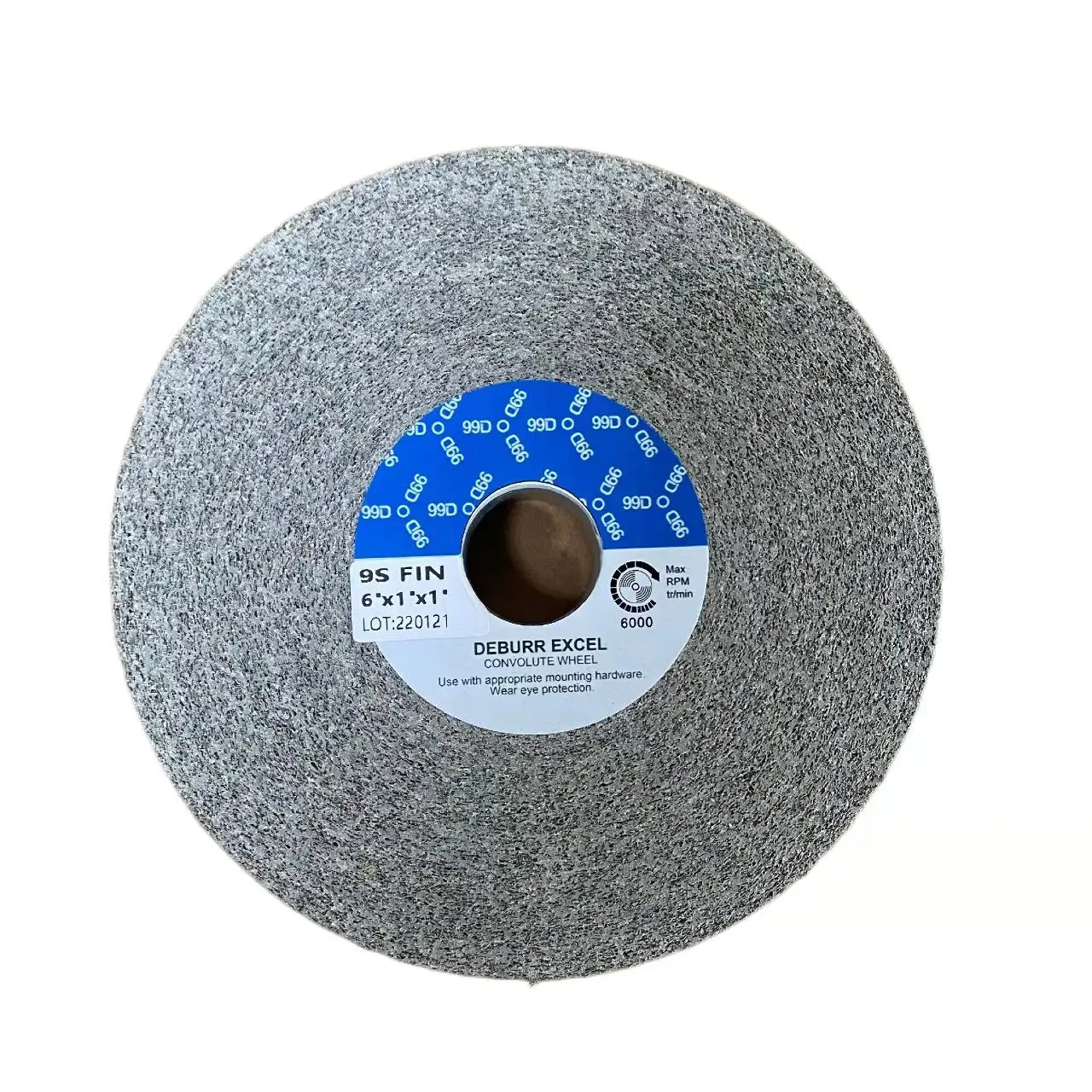 Metal Finishing Convolute Abrasive Wheel MF 5A MED 12X2X5