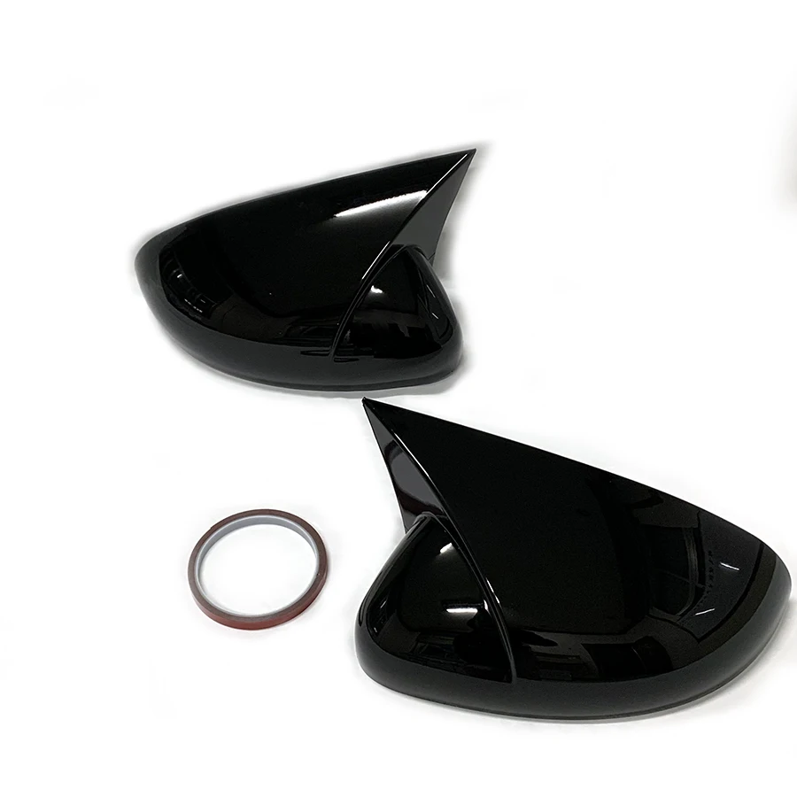 product abs sticking side mirror cover for honda city 2021   2022 auto rearview ox horn mirror door rearview mirror cover-5