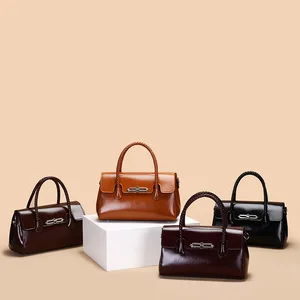 Popular Women's Handbag Bags New Retro Trendy Fashion Contrast Color Messenger Bag Versatile Portable Shoulder Bag