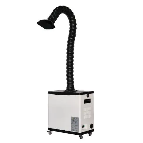 Factory Outlet Fume Extractor with Single Arm High Filtering Welding Smoke Evacuator for Co2 Laser Medical Laser