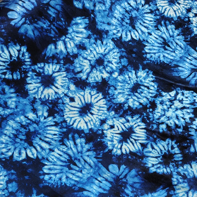 Custom Digital/Screen Printing With Your Own Design Silk Wool Satin Fabric for Home Textile