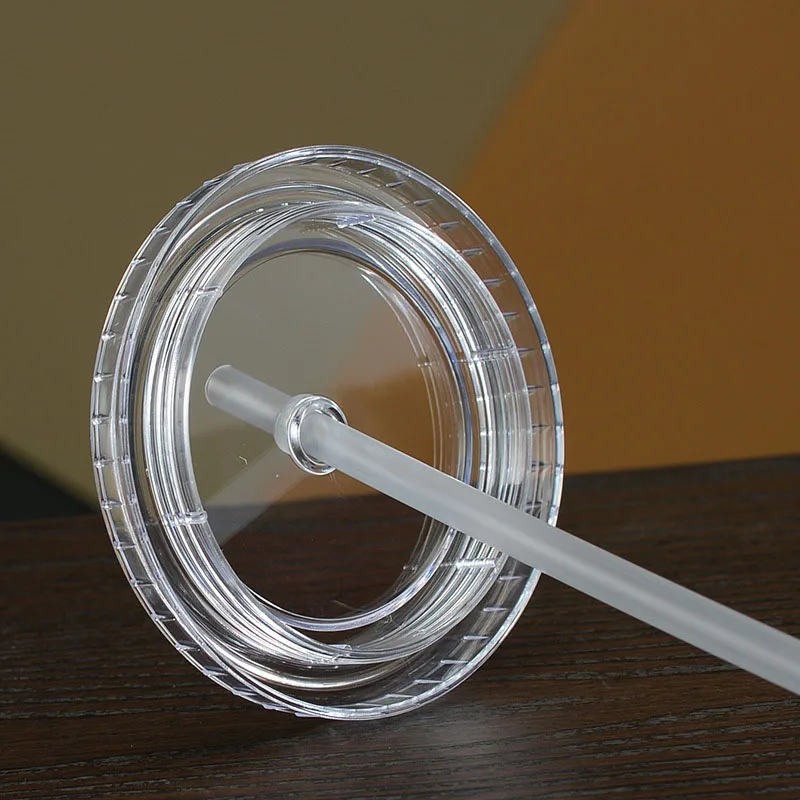 Custom Double Wall Plastic Tumblers With Lids And Straws Wholesale