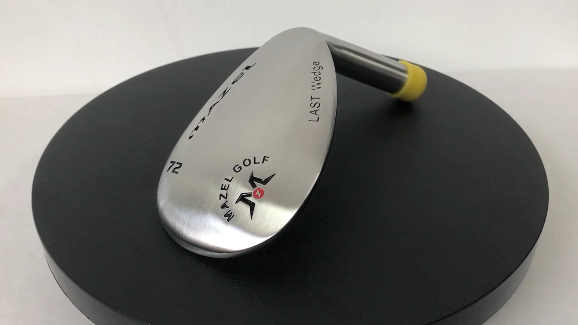 Mazel Golf Iron Club With Milled Face For More Spin Great High Loft