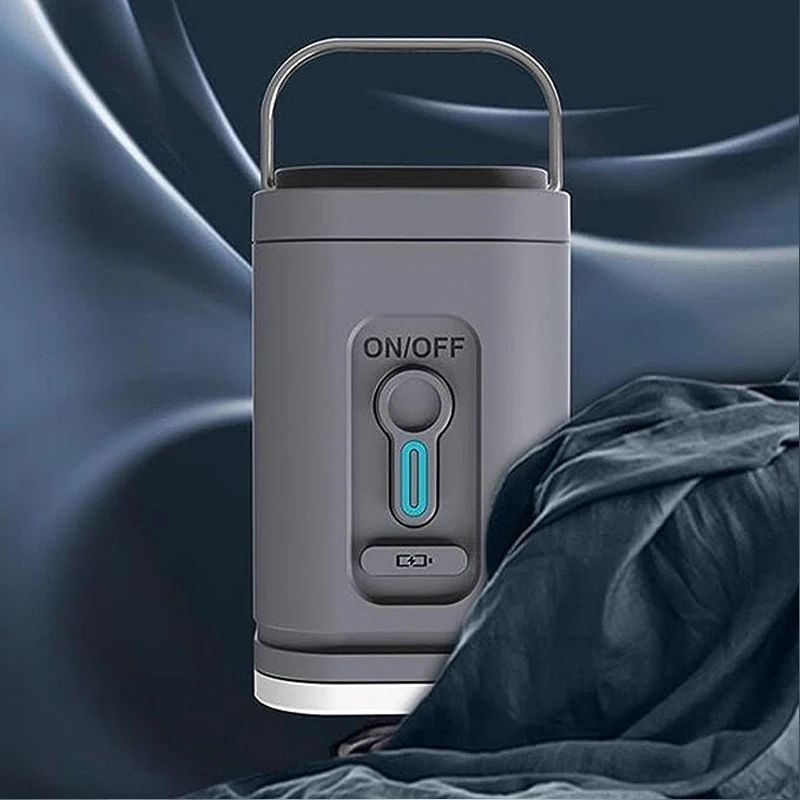Mini Pompa Aria Elettrica Portatile USB – 75L/min, IPX7, Per Gonfiabili, Letti Aria, Campeggio