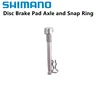 Shimano freno de disco eje y anillo de retención