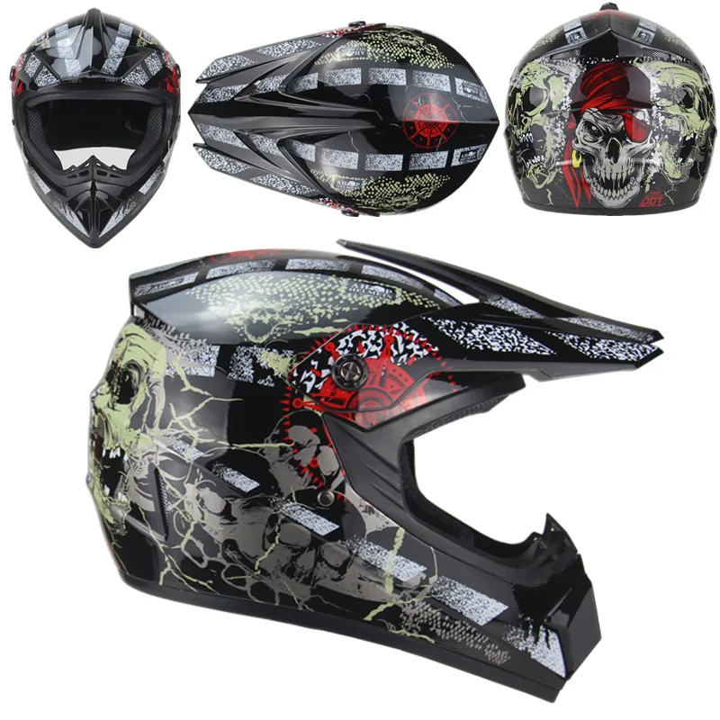 best trail helmet dirt bike ILM Adult Helmets Motocross ATV Dirtbike BMX MX Offroad Full Face Motorcycle Helmet, DOT Approved Model 128S (Matte Black, Adult-L) : Automotive plus GoPro mounting capability Hit the dirt: Best enduro