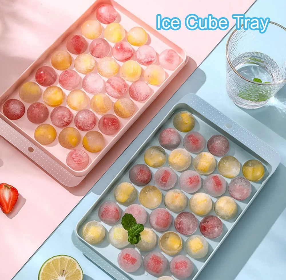 Rayshine Top Seller Bpa Free Plastic Mini Round Ice Ball Maker Mold Ice