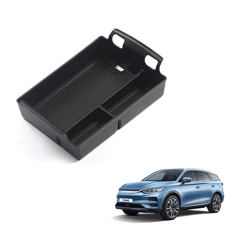 Car Armrest Console Organizer ABS Plastic Car Center Console Armrest Storage Box for BYD Tang Exterior Accessories