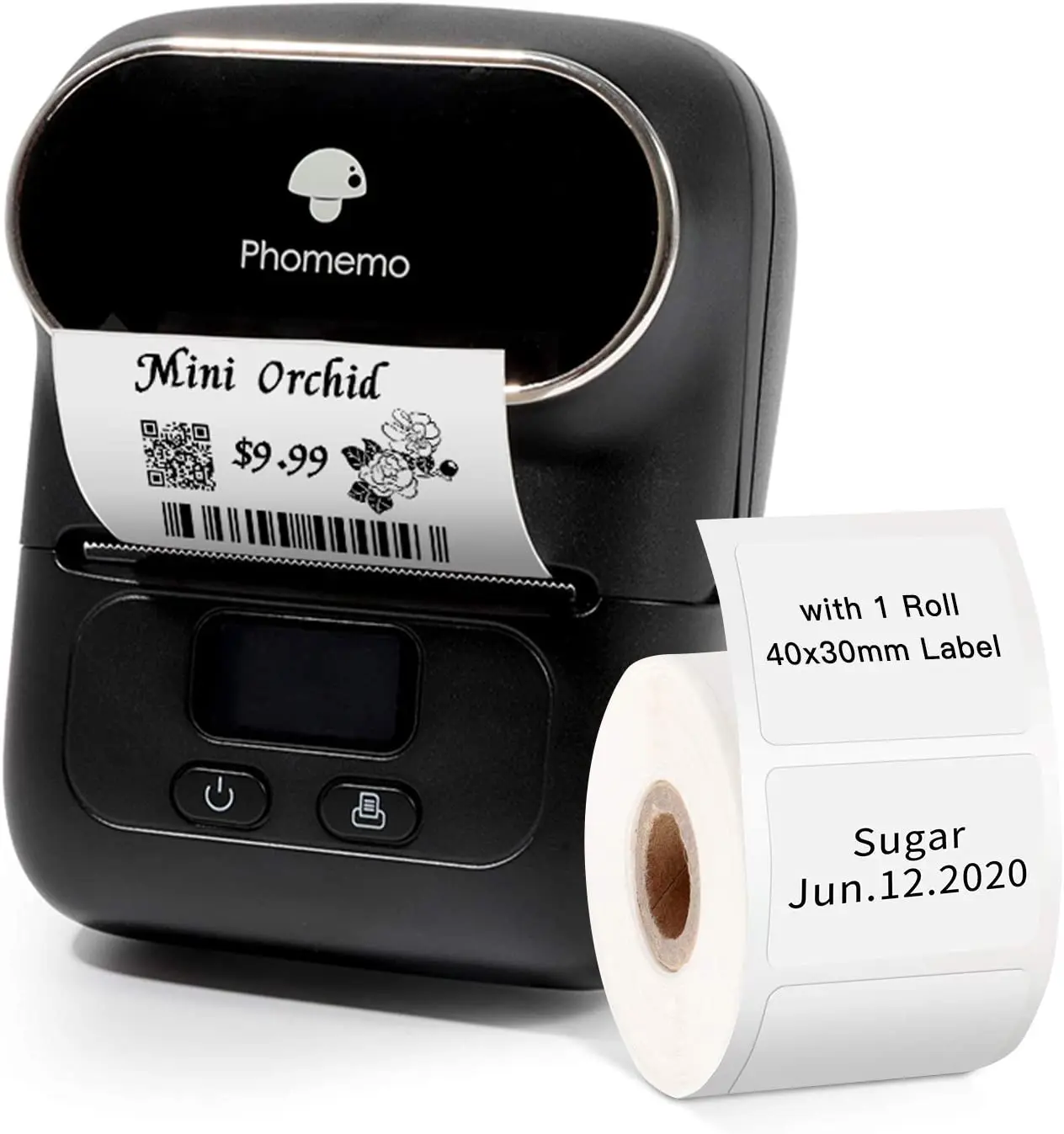 haute qualité pas cher mini papier phomemo m110 thermique étiquette  imprimante avec couleur autocollant étiquettes pour mobile téléphone