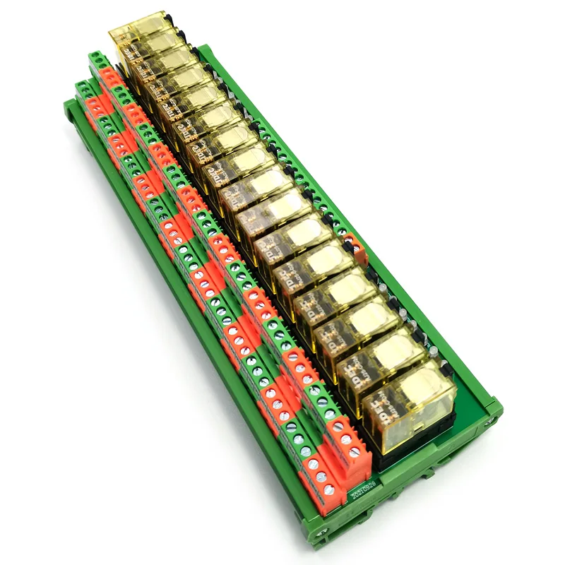 Universal Relay Module Shimaide 16-Channel Universal Relay Module 2 Open & 2 Close Screw Type ...