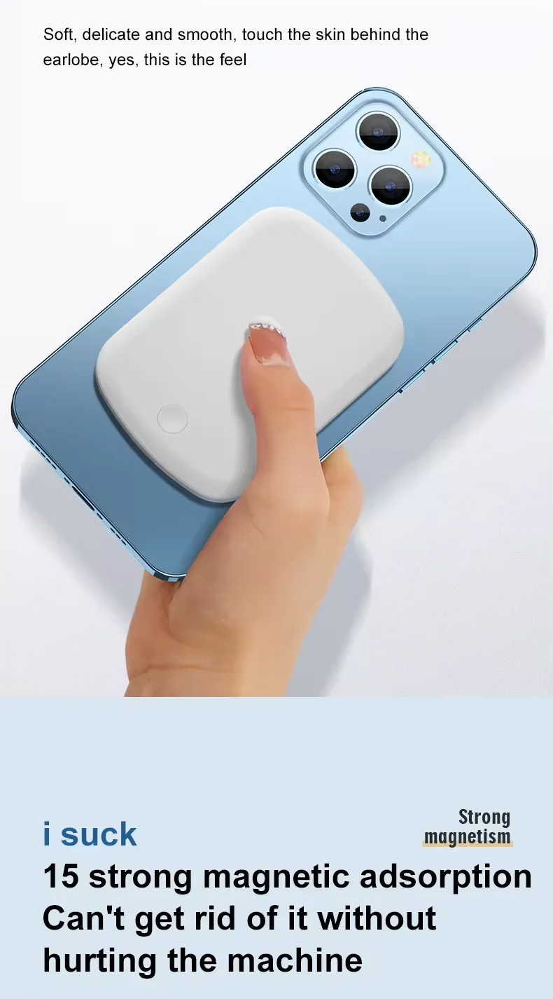 Magnetic Wireless Power Bank 5000mAh Mini Portable Wireless Fast Charger High Capacity 10000mAh Power Banks Battery Pack