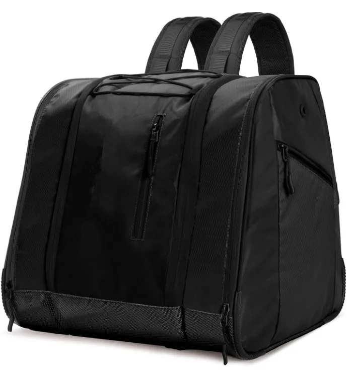 Ski Boot Bag 38l Snowboard Boot Backpack With Waterproof Bottom For Ski