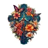 CSHCPT0008 Croce con uccello fiore
