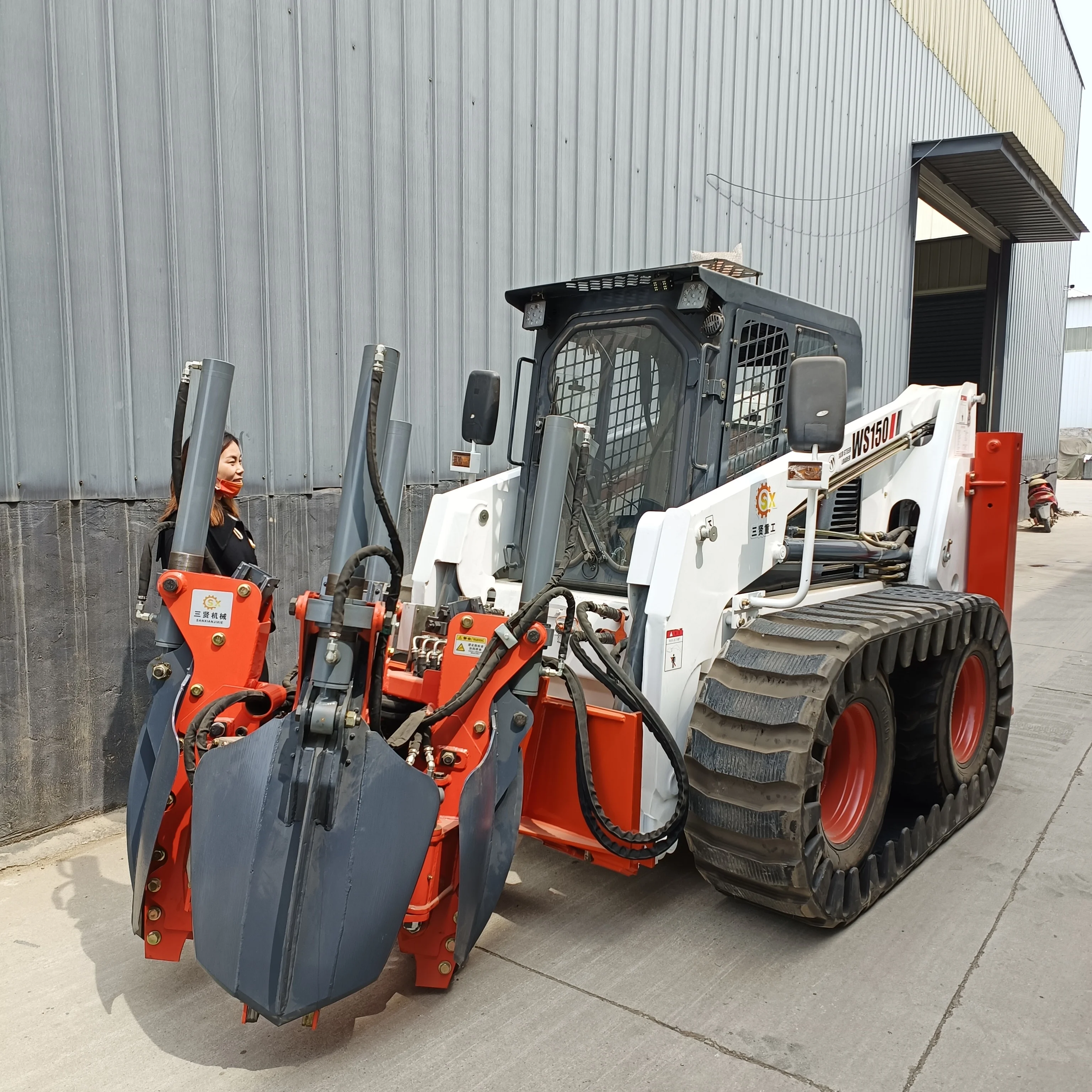 Hydraulic Tree Transplanting Machine Tree Spade For Tree Transplanter ...