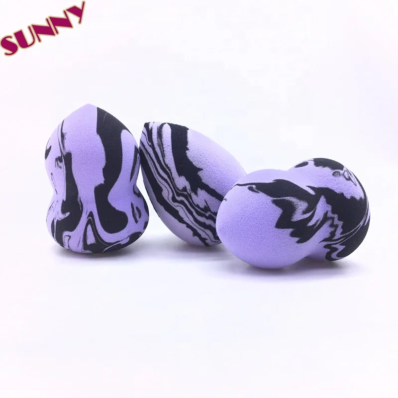 Beauty Tools Marble Color Teardrop Sponge Beauty Accessories Non Latex Makeup Sponge