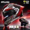911 reveal helmet-genesis red-3cdot double certification