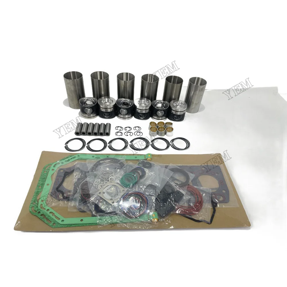 Overhaul Kit With Gasket Set Compatible for Deutz BF6M2012 Aftermarket Engine Parts 6