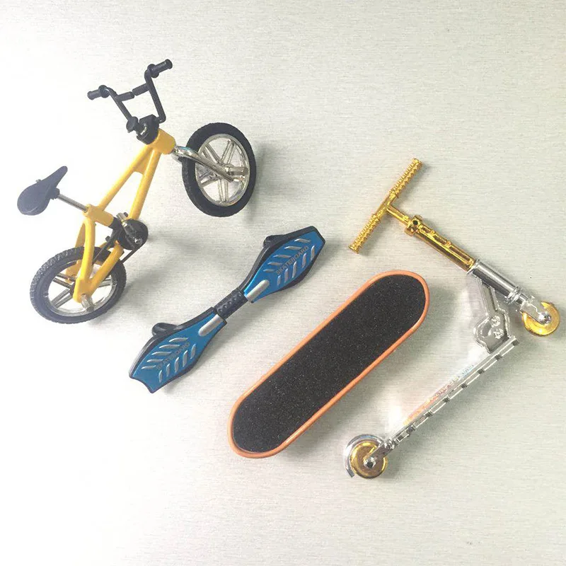Toy Simulation Alloy Mini Finger Bicycle Model Toy Finger