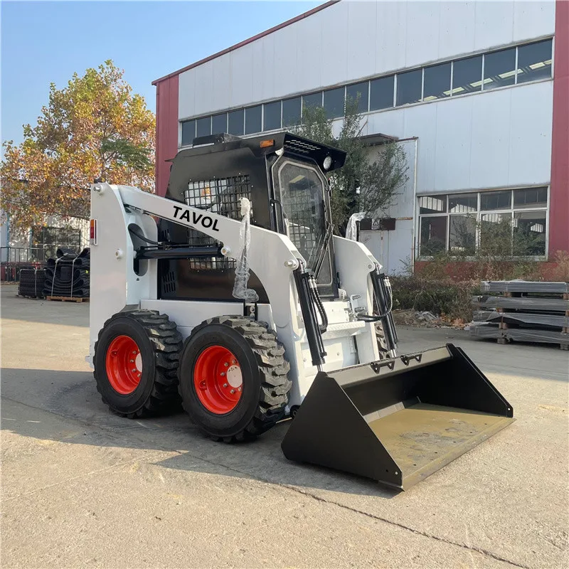 Низкая цена погрузчик с бортовым поворотом 60 г mulcher для погрузчика