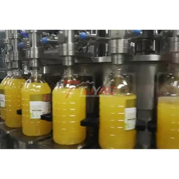 600BPH 5L Linear edible oil filling machine cooking oil filling line olive oil filling machine load cell type