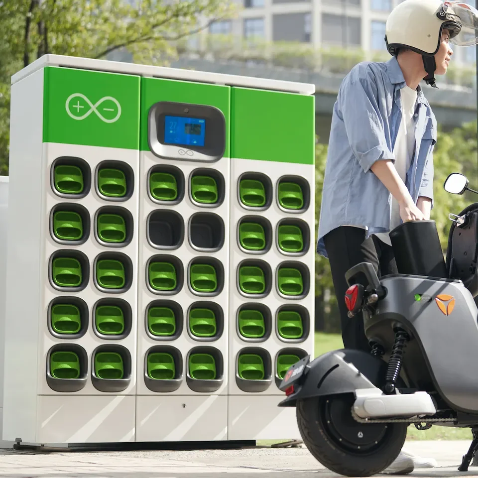 Hotsale Public Charging Cabinet Battery Swap Module Motorcycle E-bike Scooter Battery Swapping Charging Station Fast Charger