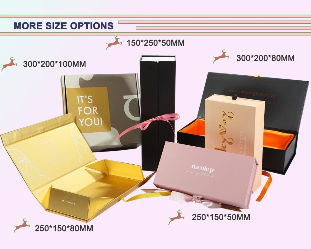 product custom logo virgin weave bundle box hair extension packaging-4