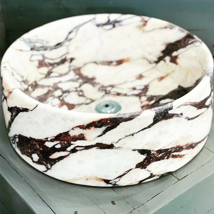 2025 luxury italian calacatta viola marble modern design polished surface villa kitchen countertops-3