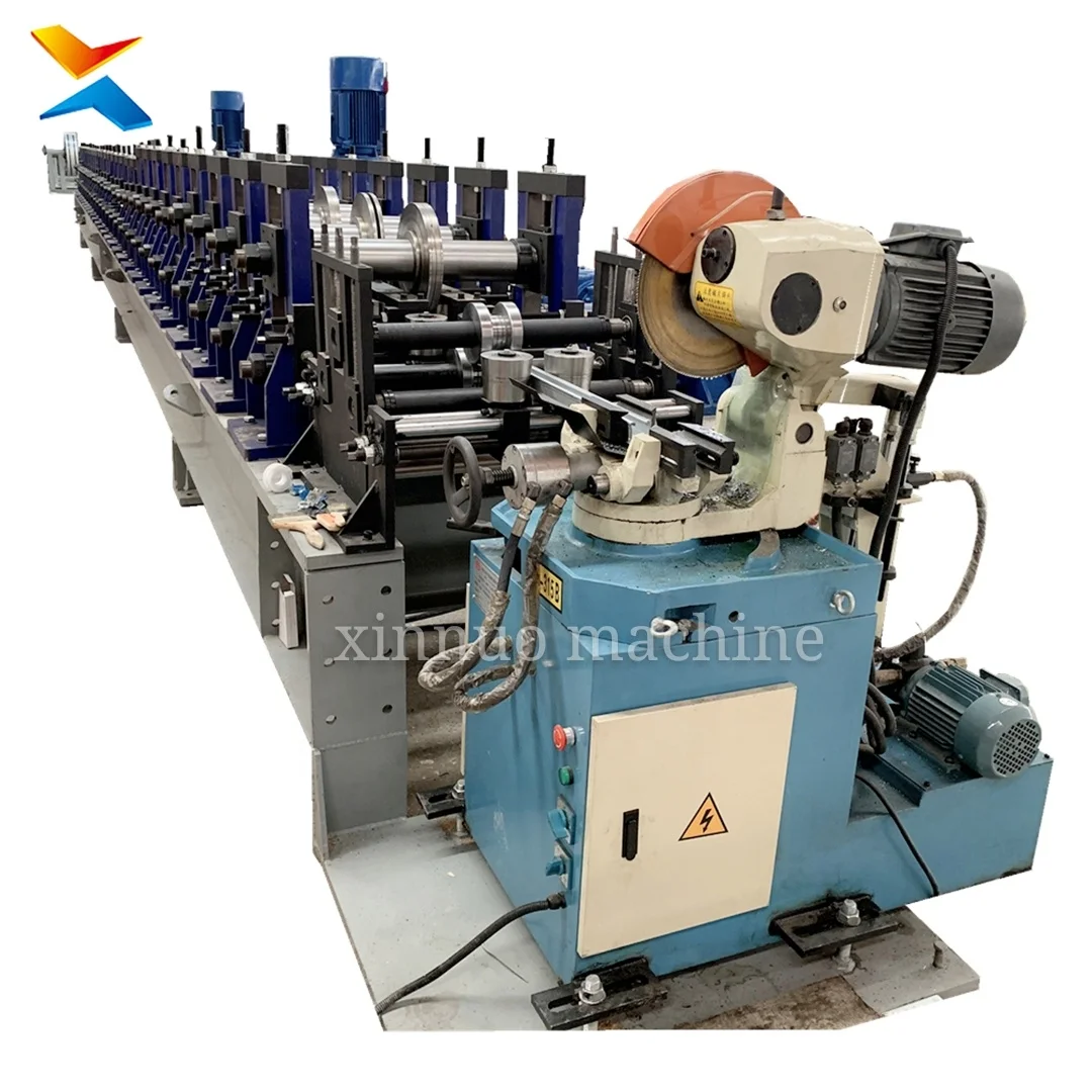 Solar Panel Ground Mount Bracket Making Machine Production Line C Strut Channel Roll Forming Machine