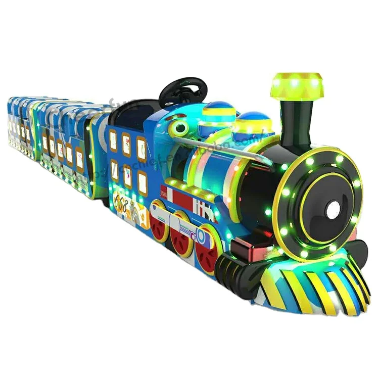 China Manufacturer Amusement Park Rides Outdoor Playground Steam Engine ...