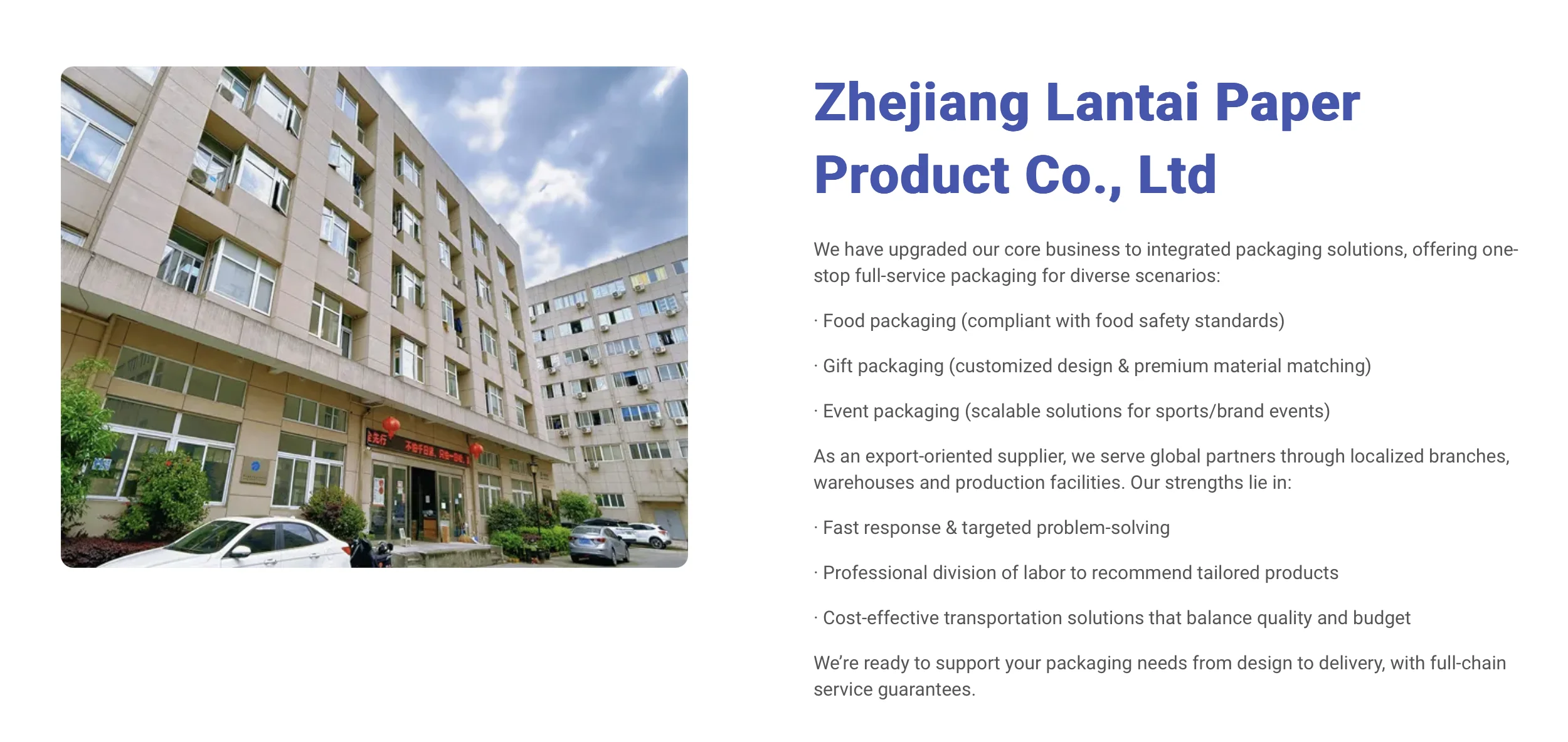 Company overview