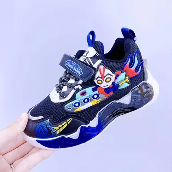 New Cartoon Lamp Shoes Anti slip LDE Men's and Women's Shoes Velcro Four Seasons Shoes