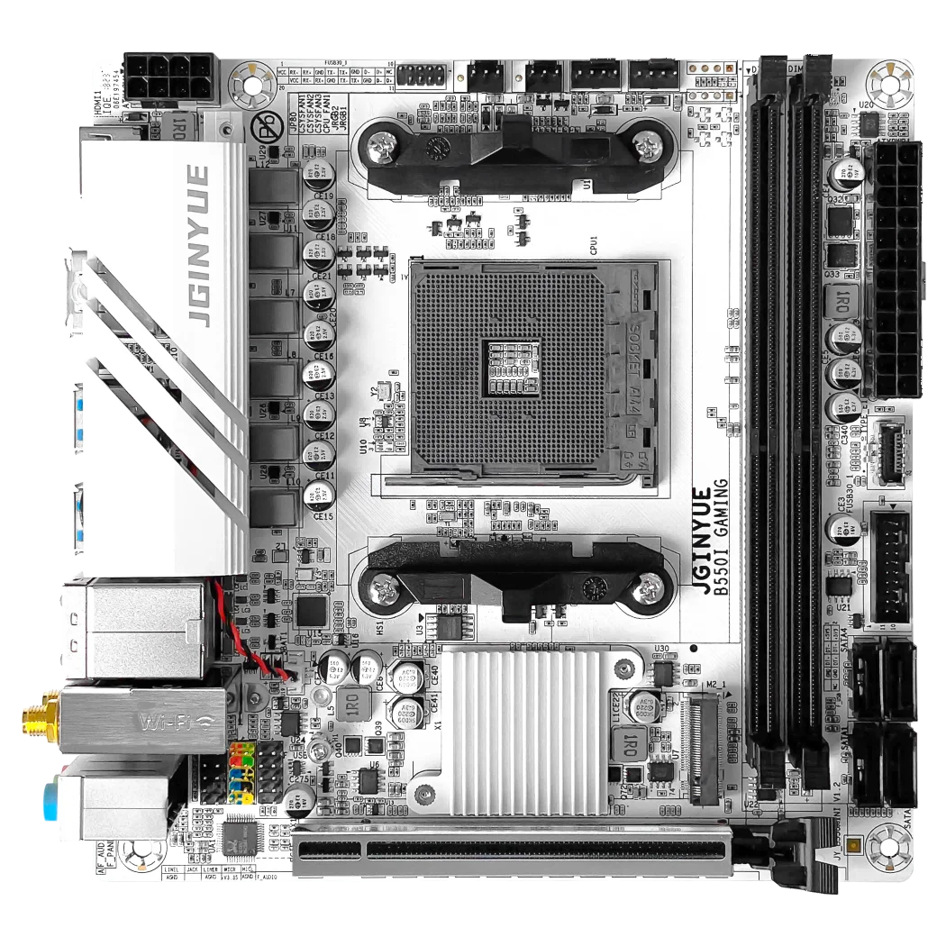 JGINYUE B550I Gaming Mini ITX Motherboard - Supports AMD Ryzen