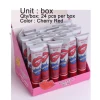 01#  Rojo cereza 24 piezas por caja expositora
