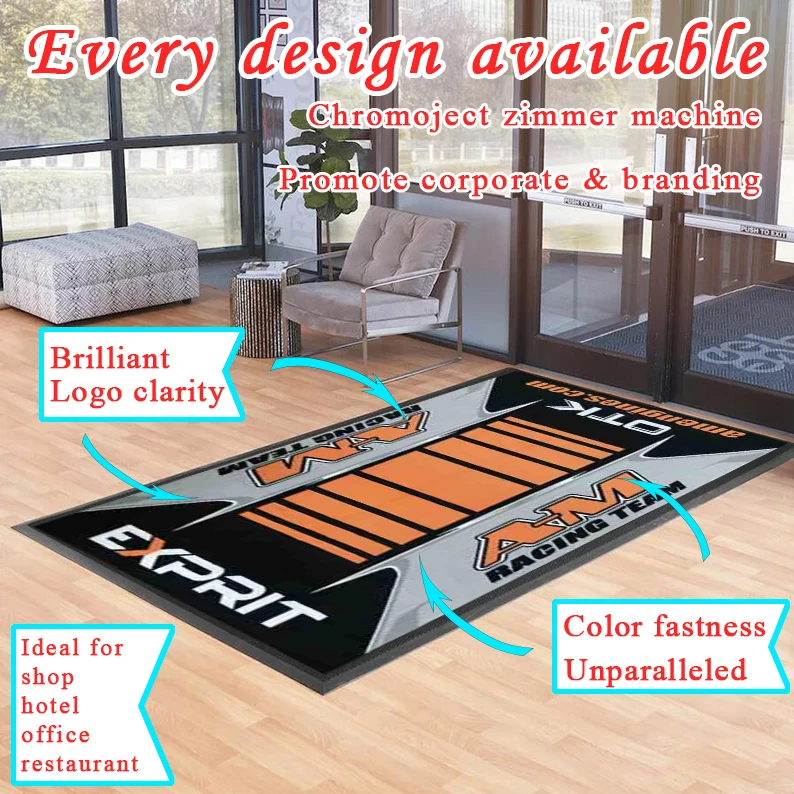 Personalized Rounded Door Mat - JetPrint