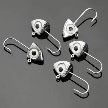 JIGGINGSOUL-FH168-2g3g4g6g Luminous Mini Lead Hook Fishing Jig Head Hook Fishing Hook – Metal Jig – view 5