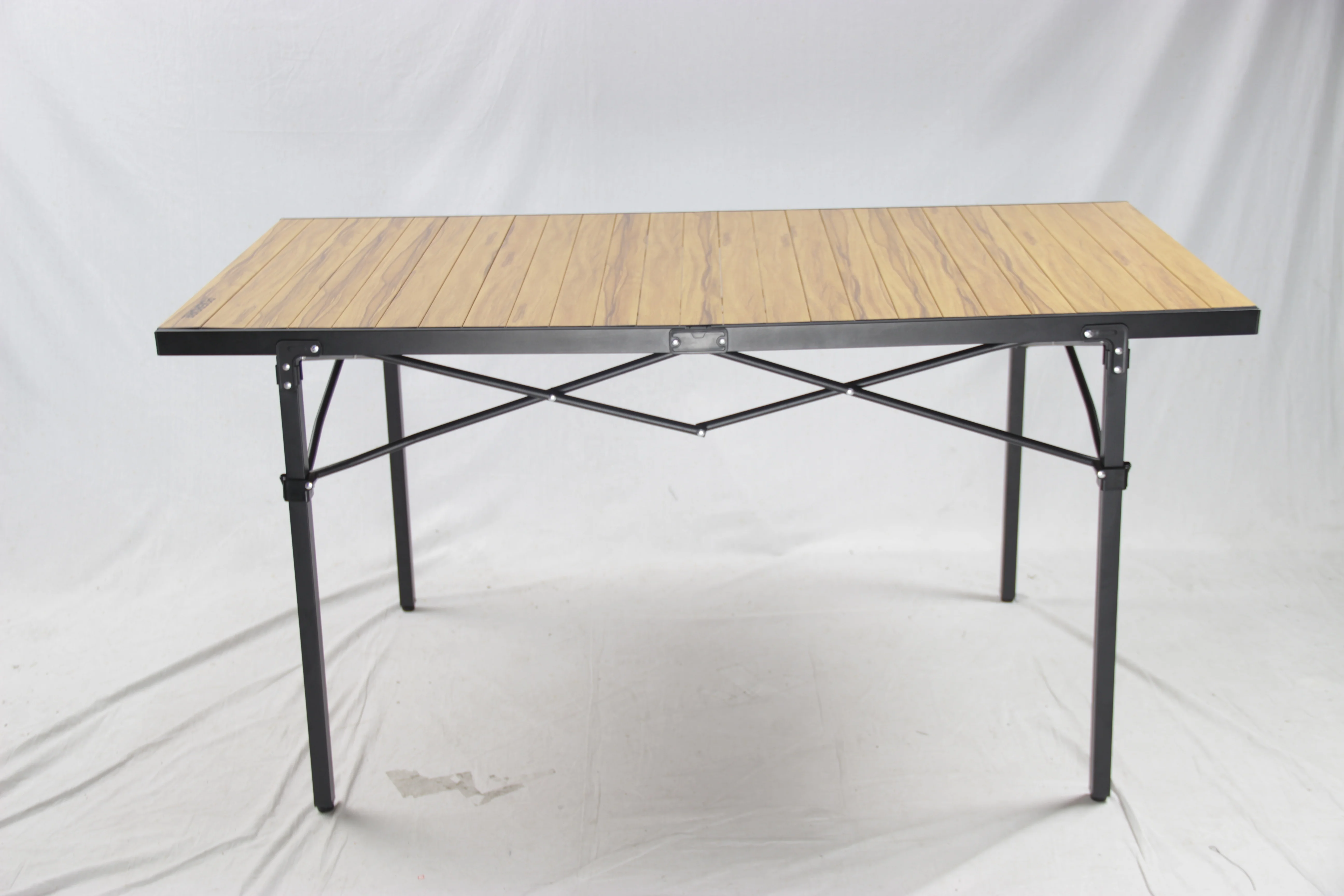 Aluminum Alloy Folding Bench Table Collapsible Egg Roll Adjustable ...
