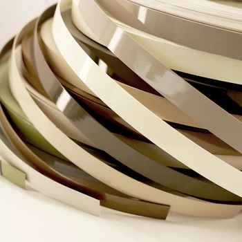 0.4mm-150mm Thickness PVC\ABS Edge Banding Customization Furniture High Glossy Edge Pvc Bands