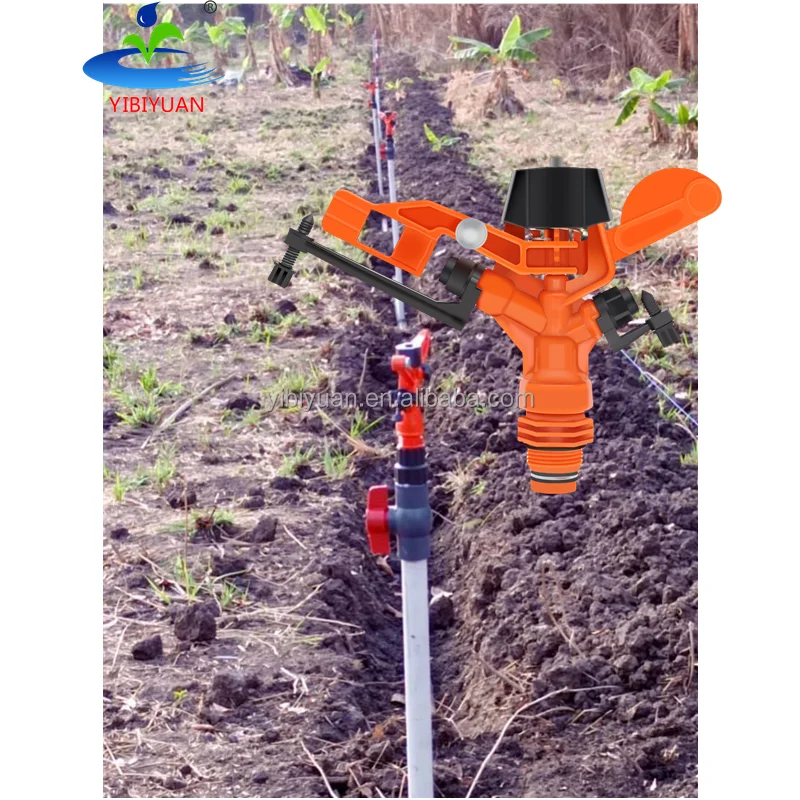 Automatic 360 Rotating Plastic Garden Sprinkler Micro Aspersores Para Riego Agricola