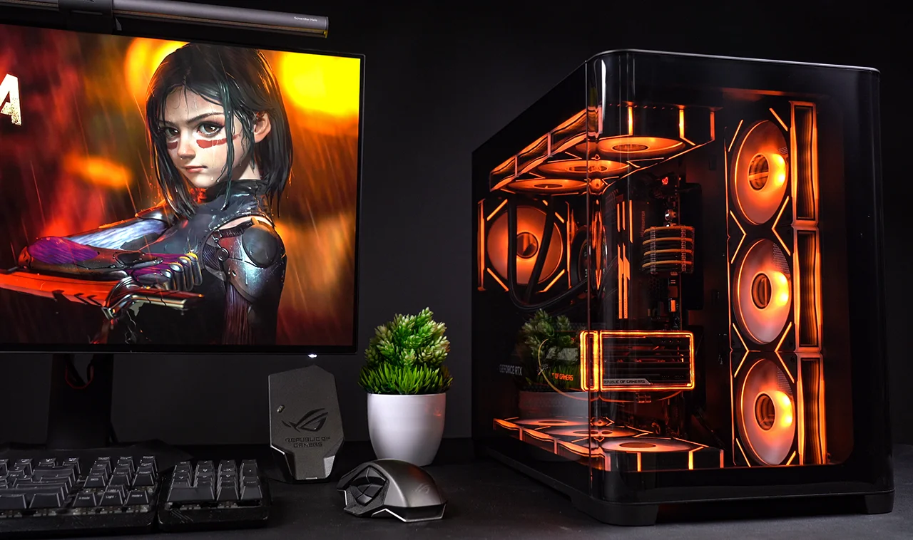 SAMA 2851A PC Computer ATX Gaming Tempered Glass Cabinet Case