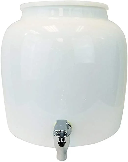 Direct Factory Custom Handmade Gift Ceramic Home Decor Drinking Dispenser Porcelain Black Bulk Water Dispenser