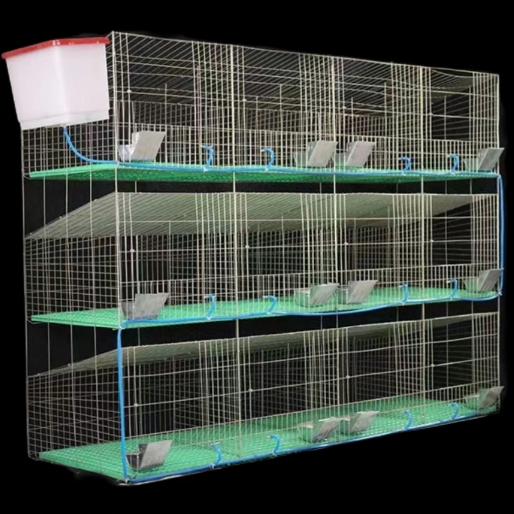 Galvanized Rabbit Cages Cheap Commercial Rabbit Breeding Cages Durable Provided Rabbit Cages for Sale 2023 Best Selling