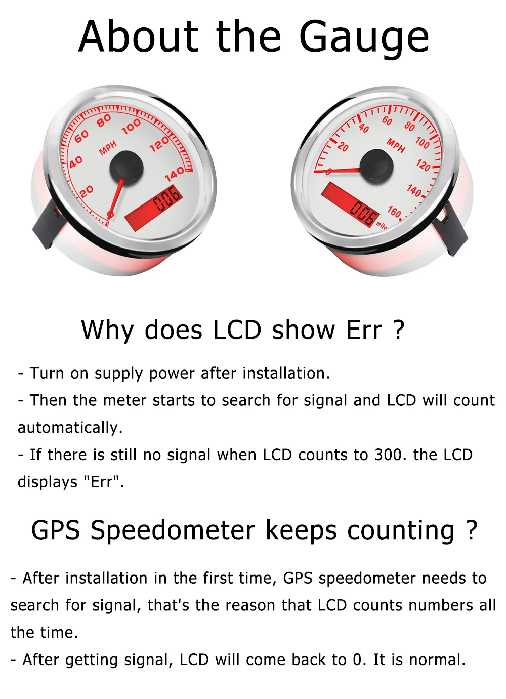 6 Gauge Set With Sensor 85mm Car GPS Speedometer - Foto 12