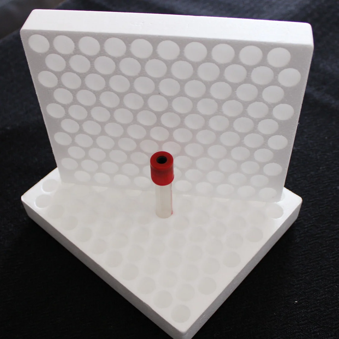 eps foam blood collection tube styrofoam