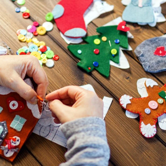 Экологически чистое Полиэфирное штапельное волокно гладкая Нетканая Ткань 100% полиэстер войлок с