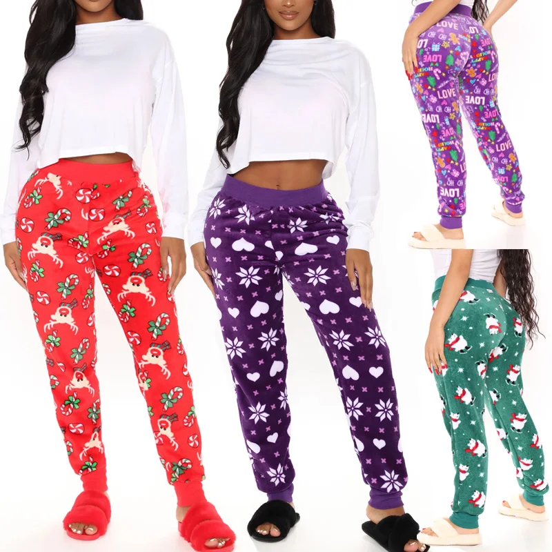 christmas jogger pajamas